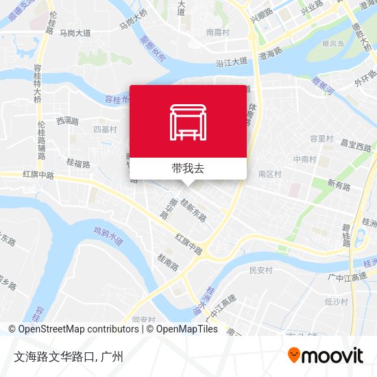 文海路文华路口地图