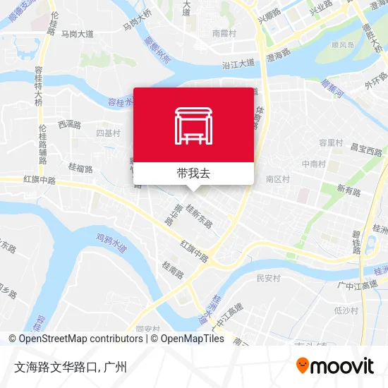 文海路文华路口地图