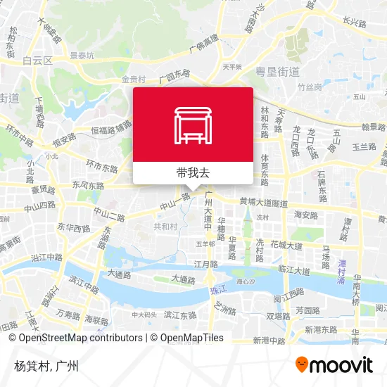 杨箕村地图