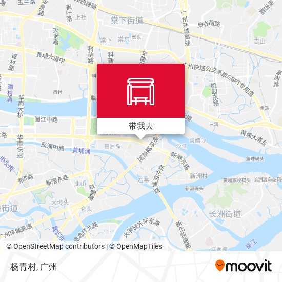 杨青村地图