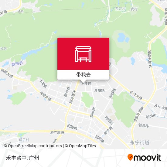 禾丰路中地图