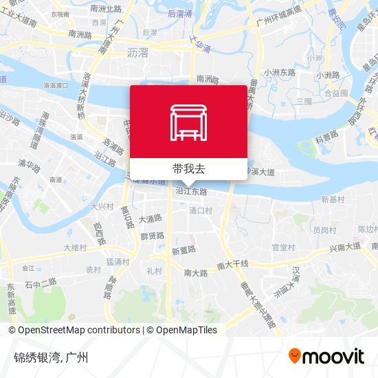 锦绣银湾地图