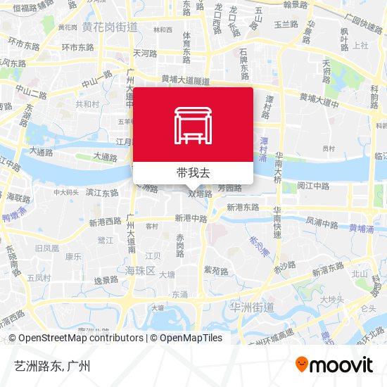 艺洲路东地图