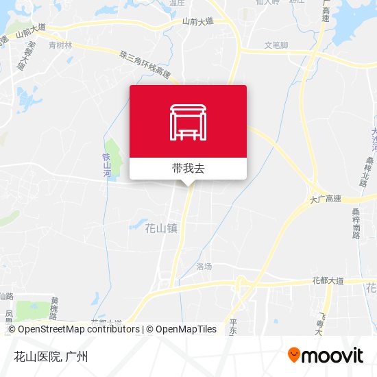 花山医院地图