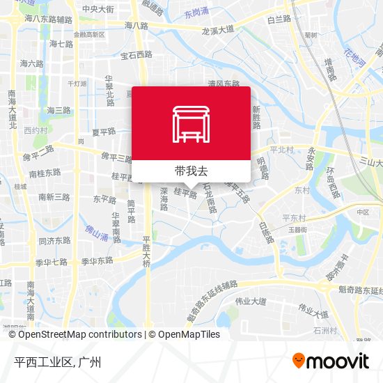 平西工业区地图