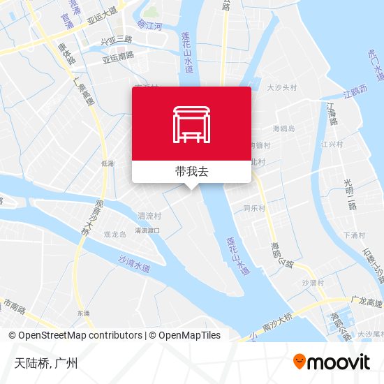 天陆桥地图