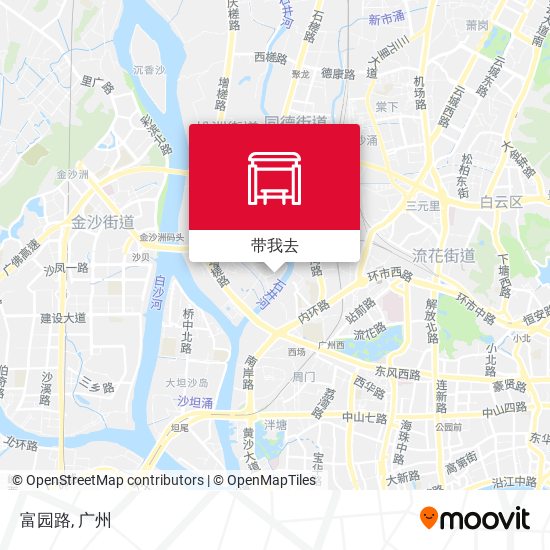 富园路地图