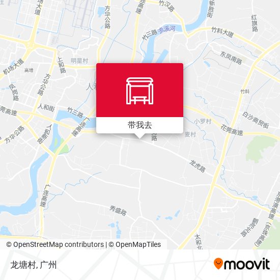 龙塘村地图