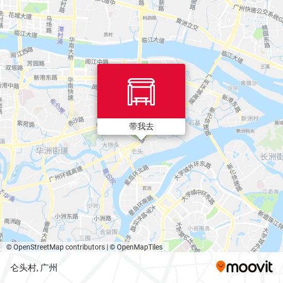 仑头村地图