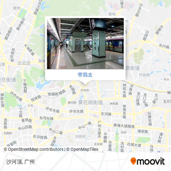 沙河顶地图
