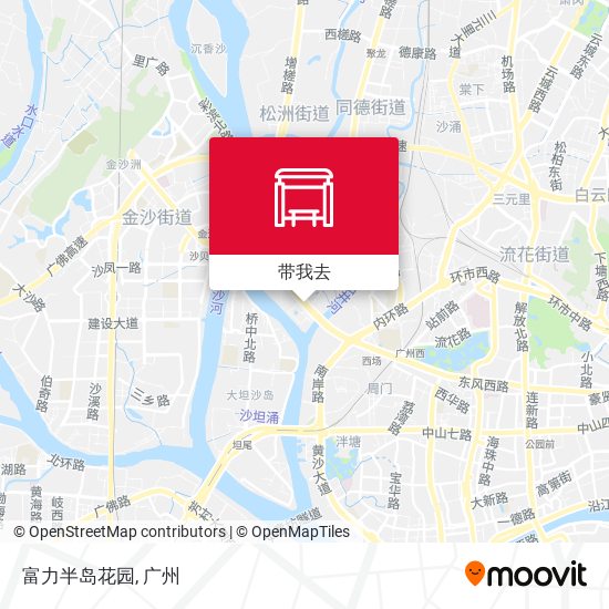 富力半岛花园地图