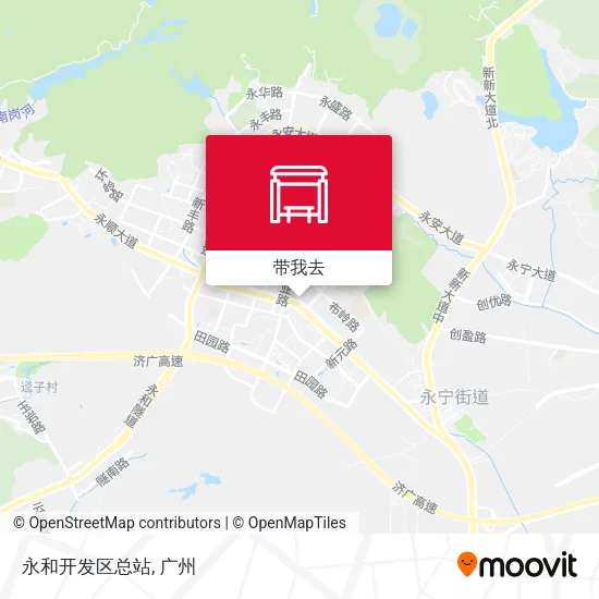 永和开发区总站地图