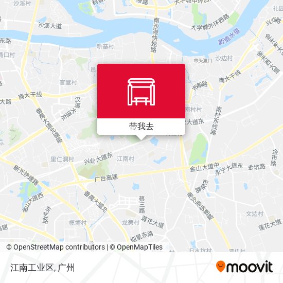 江南工业区地图