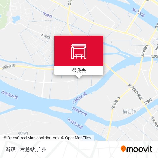 新联二村总站地图