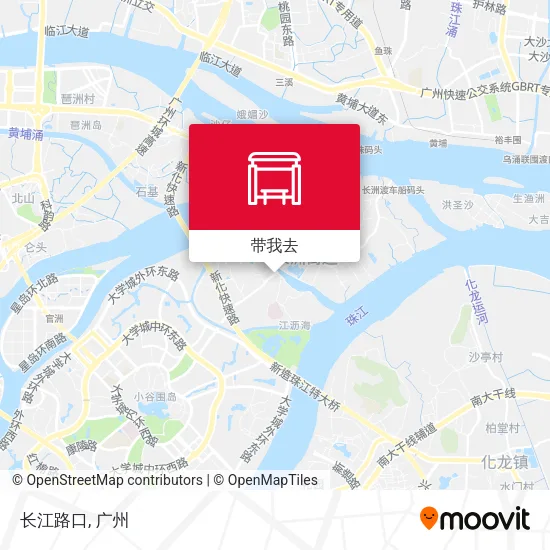 长江路口地图