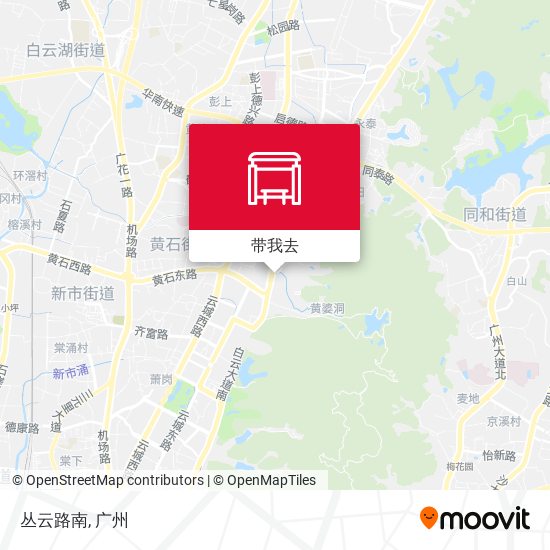 丛云路南地图