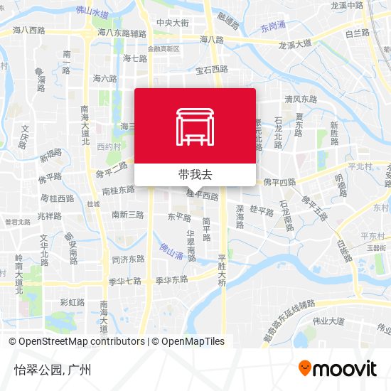 怡翠公园地图