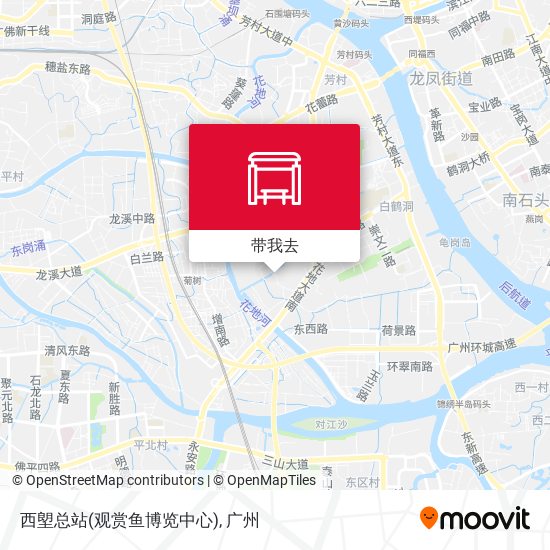 西塱总站(观赏鱼博览中心)地图