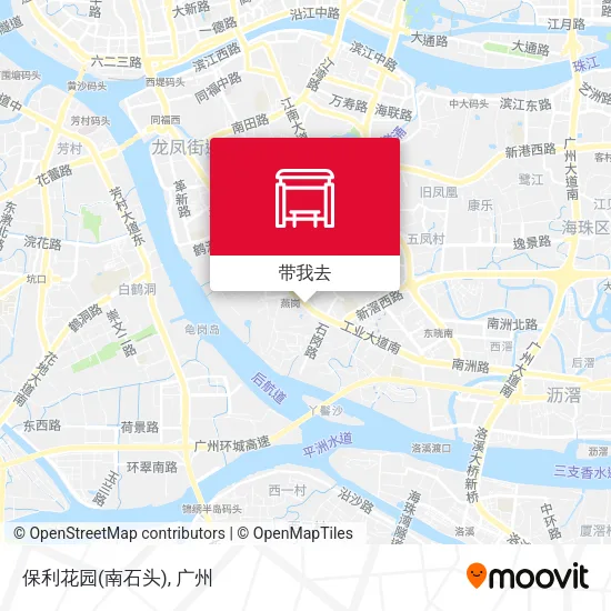 保利花园(南石头)地图