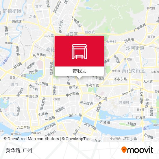 黄华路地图