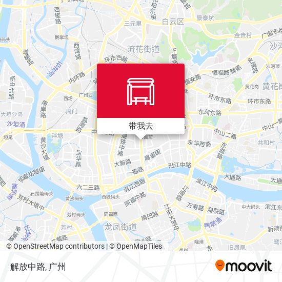 解放中路地图