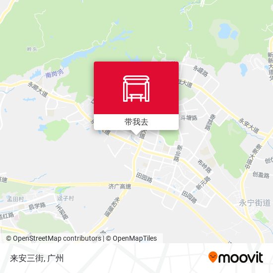 来安三街地图