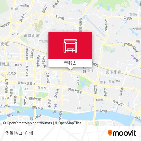 华景路口地图