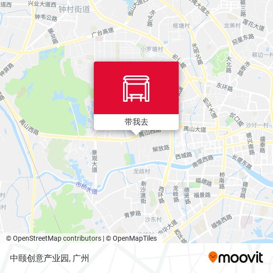 中颐创意产业园地图