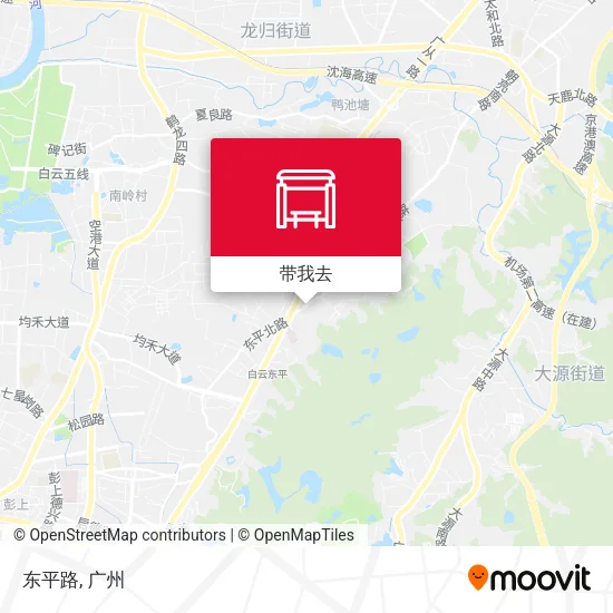 东平路地图
