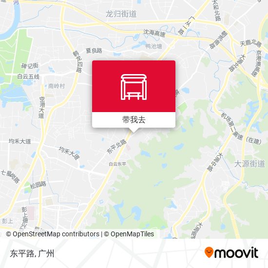 东平路地图