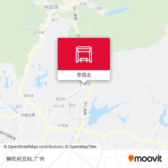 狮民村总站地图