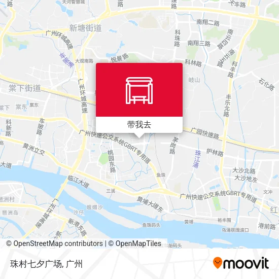 珠村七夕广场地图