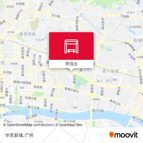 华景新城地图
