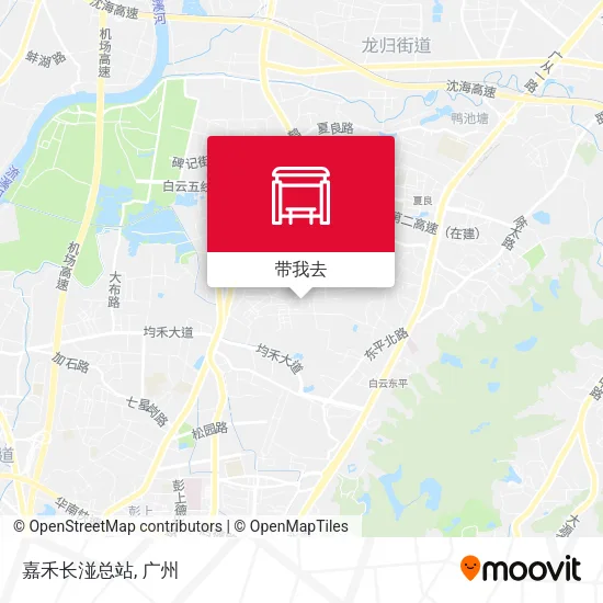 嘉禾长湴总站地图
