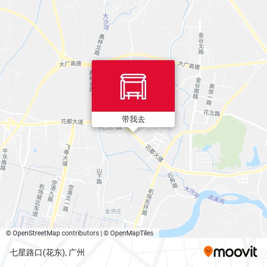 七星路口(花东)地图