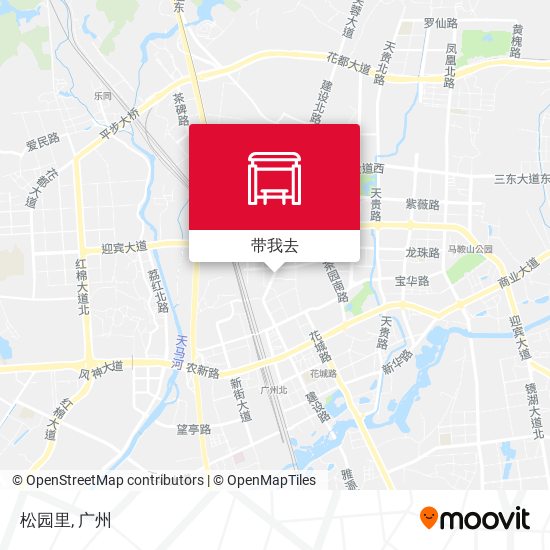 松园里地图