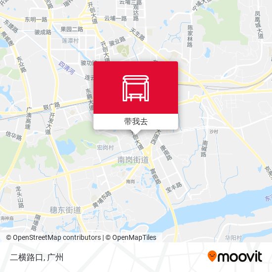 二横路口地图