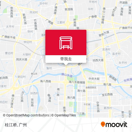桂江桥地图