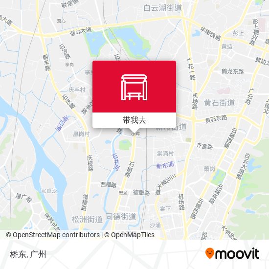 桥东地图