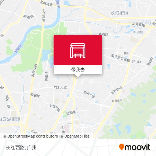 长红西路地图