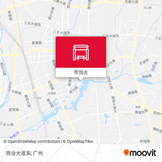 商业大道东地图