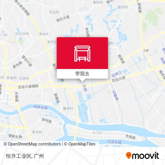 恒升工业区地图
