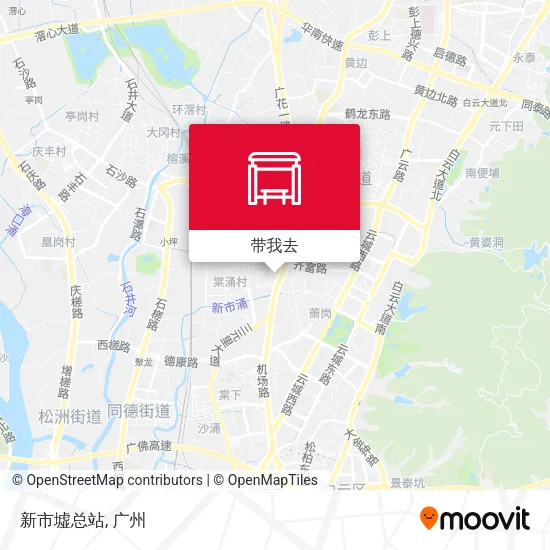 新市墟总站地图