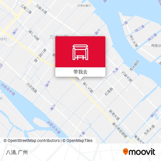 八涌地图