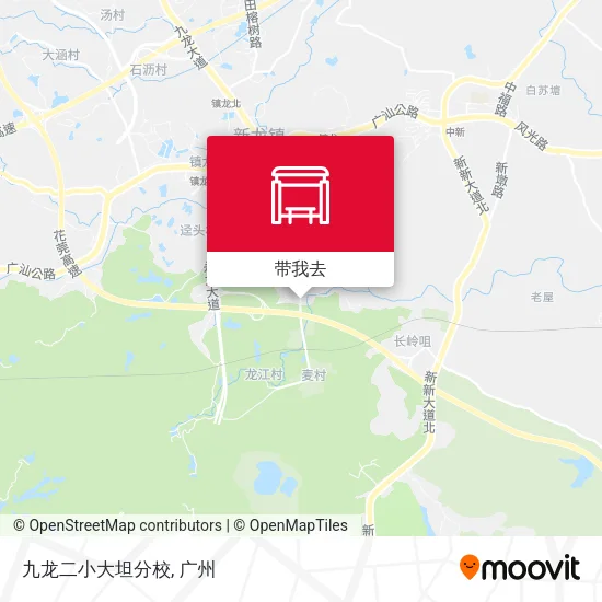 九龙二小大坦分校地图