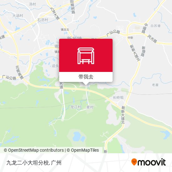 九龙二小大坦分校地图