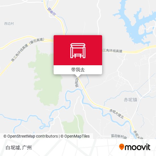 白坭墟地图