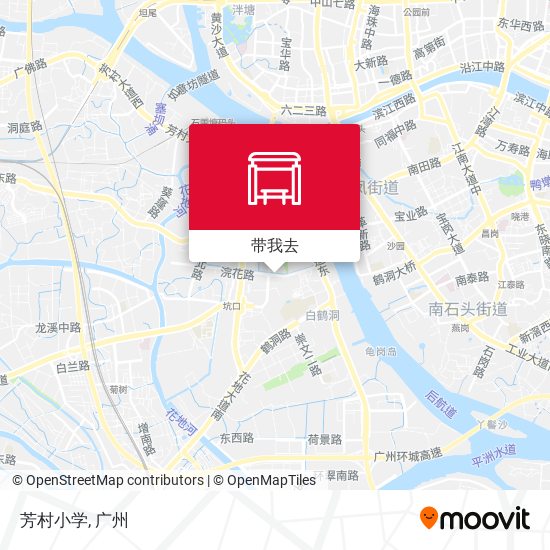 芳村小学地图