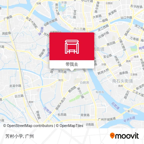 芳村小学地图