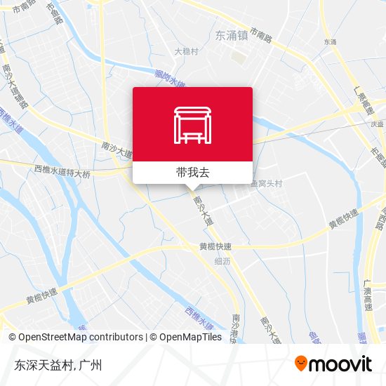 东深天益村地图